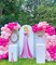 Pink Balloon Garland Arch Kit, Kelfara 109Pcs Hot Pink Latex Pastel Pink Balloon, 18 12 10 5 Inch Latex Balloons for Wedding Birthday Princess Theme Bridal Baby Shower Bridal Shower Party Decorations